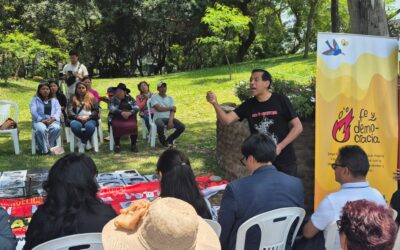 JORNADA DE LANZAMIENTO DE LA CAMPAÑA FE Y DEMOCRACIA en Lima, PERU.