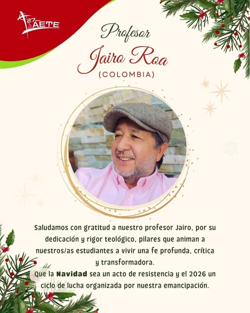 Profesor Jairo Roa (Colombia)